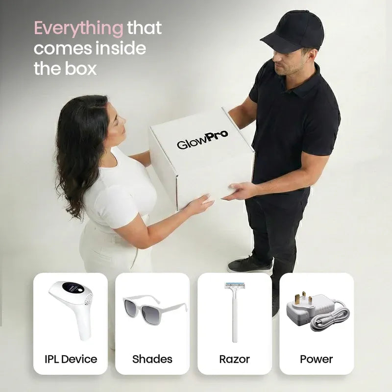 GlowPro IPL+ At Home Hair Removal Device for Pakistani Skin
