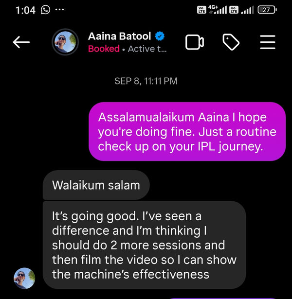 Customer feedback
